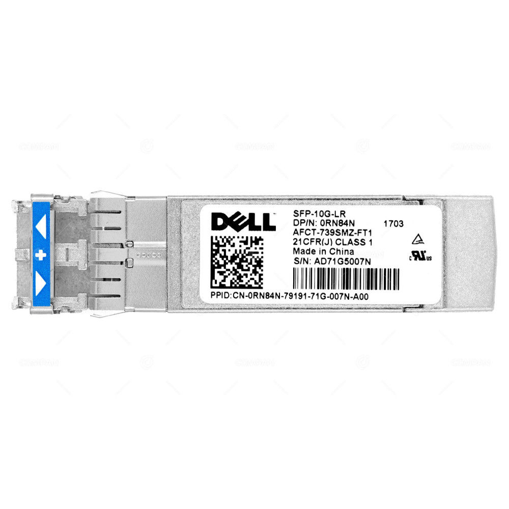 RN84N  DELL 10GBASE-LR SFP+ 1310NM OPTICAL TRANSCEIVER MODULE